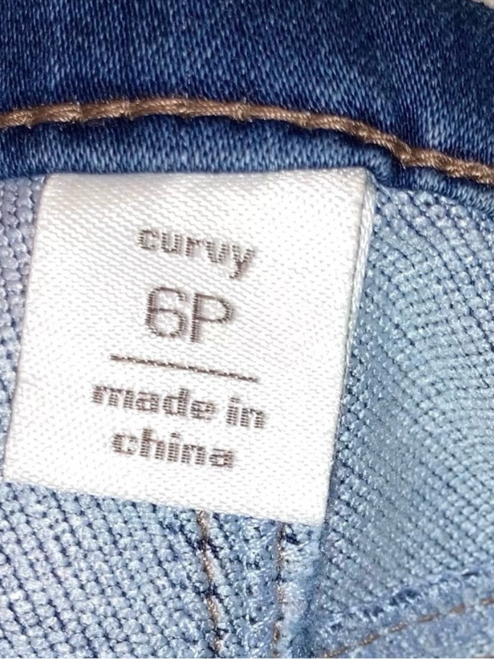Womens Est.1946 Denim French Terry Cozy Knit Jeggings pullon Size 6P new - Picture 7 of 7